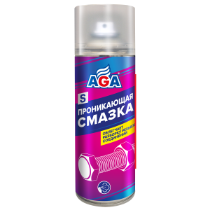 AGA854S Многофункциональная проникающая смазка аэрозоль, 520мл