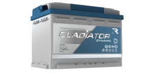 Аккумуляторная батарея GLADIATOR dynamic 6CT-77L(0)-L3АС-АШ-0 L