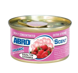 Освежитель воздуха Органик (Бубль Гум Клубника) ABRO