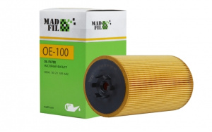 Фильтр масляный MAD FIL OE-100 HU 13 125 3X, 50 21 185 682