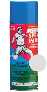 Краска-спрей стандартная 26 (алюминиевая) ABRO