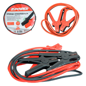 ZiPOWER PM0507N Провода прикуривания, 400 А, 3 м