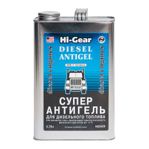 Зимний супер антигель дизельного топлива HI GEAR  3,78л.
