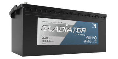 Аккумуляторная батарея GLADIATOR dynamic 6CT-225L(3)-ССЧ-СЧ-0