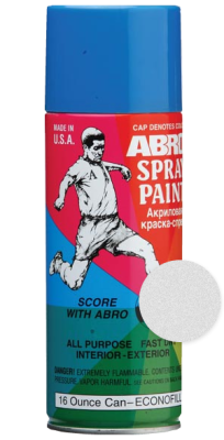 Краска-спрей стандартная 26 (алюминиевая) ABRO