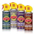 Аэрозольные смазки, очистители, спецсоставы Аэрозольные смазки, очистители, спецсоставы