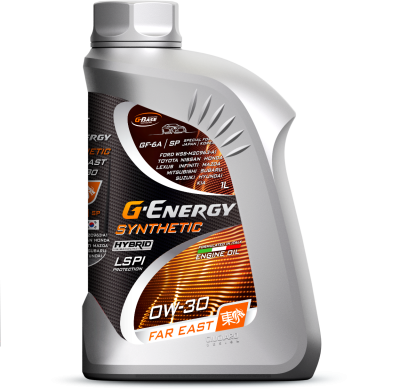 G-Energy Synthetic Far East 0W-30 1L MZSM_28.02.2024_face